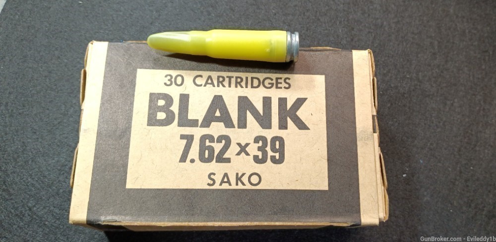 Scarce Unopened Sako 7.62x39 Duckbill Blanks-img-0