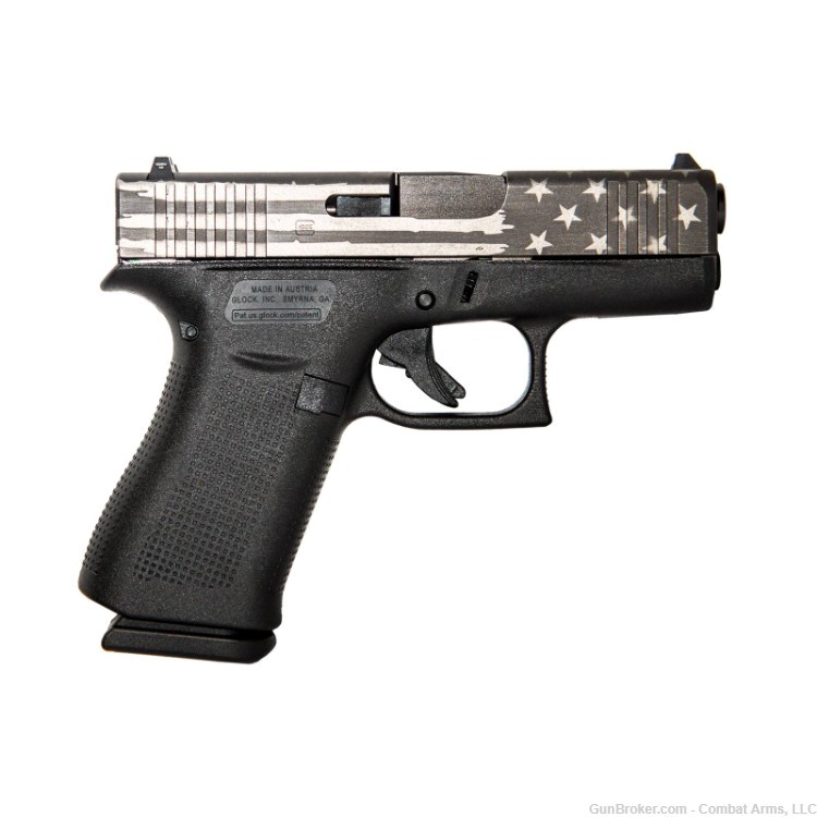 New Glock 19 Gen 5 Battle Flag Slide (3 mags, 9mm, 15+1 cap.)-img-0