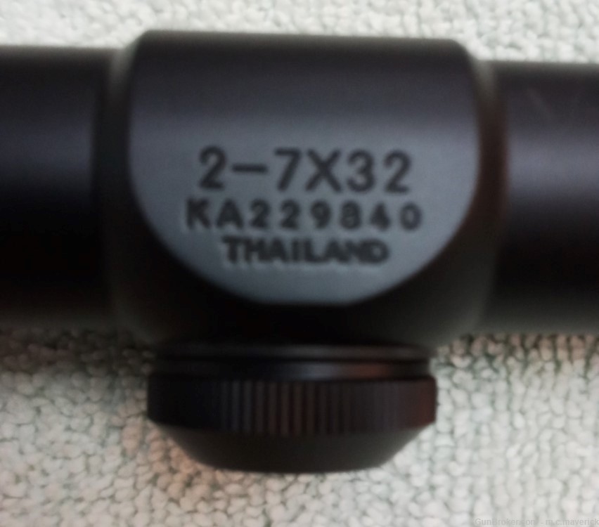 Nikon Matte Black Monarch UCC 2-7x32 Rifle Scope-img-4