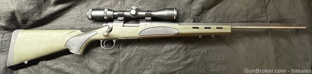 Rare Remington 700 VTR 243 Win Bolt Action Rifle 22" Triangle Barrel-img-0