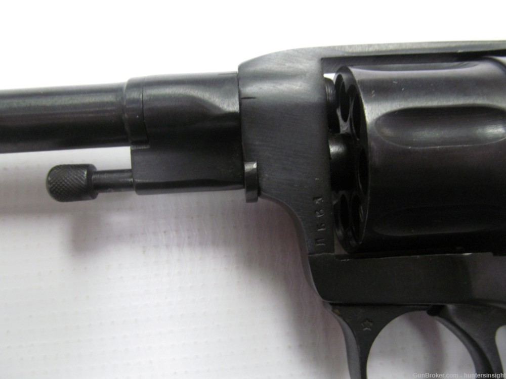 Nagant 1895 7.62x38 Revolver Tula Made 1941 W/ Holster-img-4