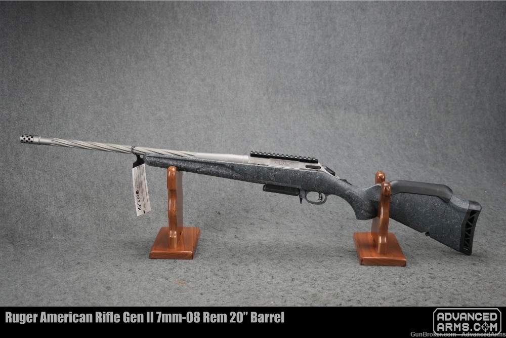 Ruger American Rifle Gen II 7mm-08 Rem 20” Barrel-img-1