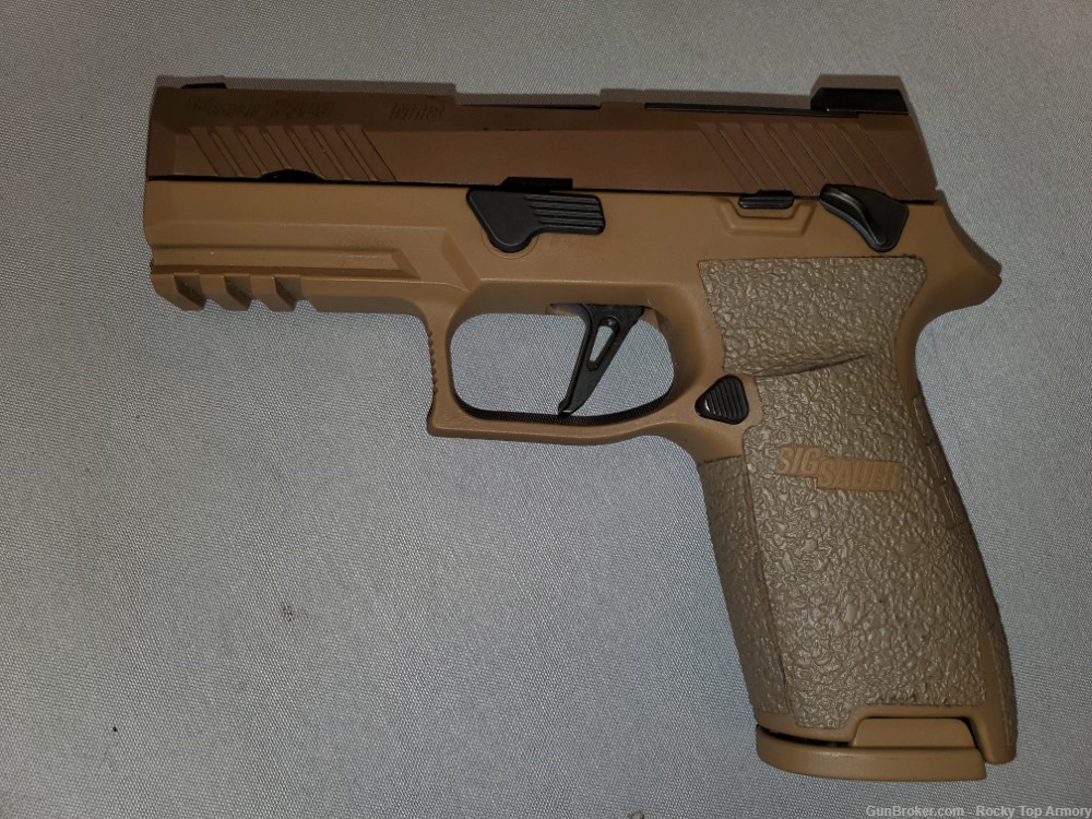 SIG Sauer P320-M18 9mm Luger Semi Auto Compact Pistol Coyote Tan-img-1