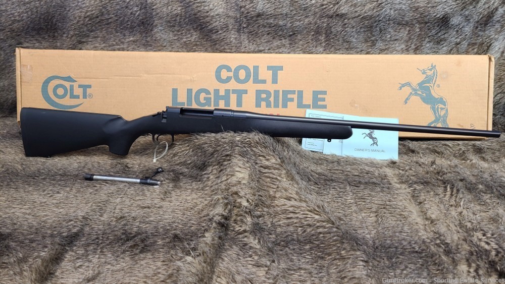 Colt Light Rifle - .30-06 - Bolt Action - 24" - Factory Box - EXCELLENT!-img-0