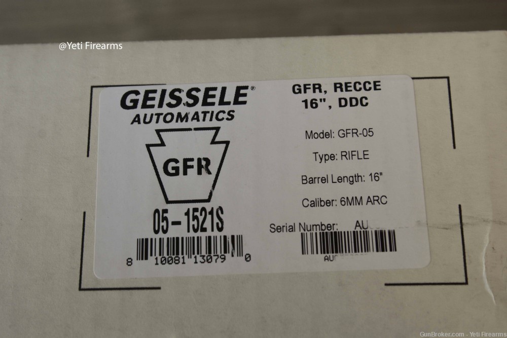 Geissele GFR 6mm ARC Recce 16” DDC No CC Fee 05-1521S AR-15 Tan MLOK -img-11