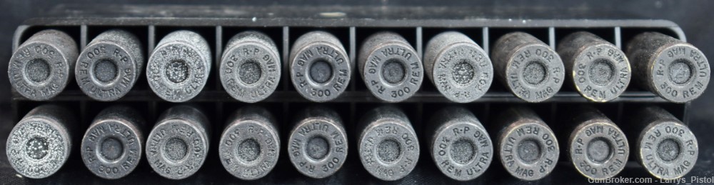 20 RDS Factory Loaded Dummy Remington .300 Ultra Mag Cartridges-img-2