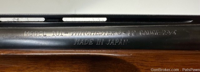 Winchester 101 12 ga Over Under Shotgun 26" Skeet Preowned-img-8