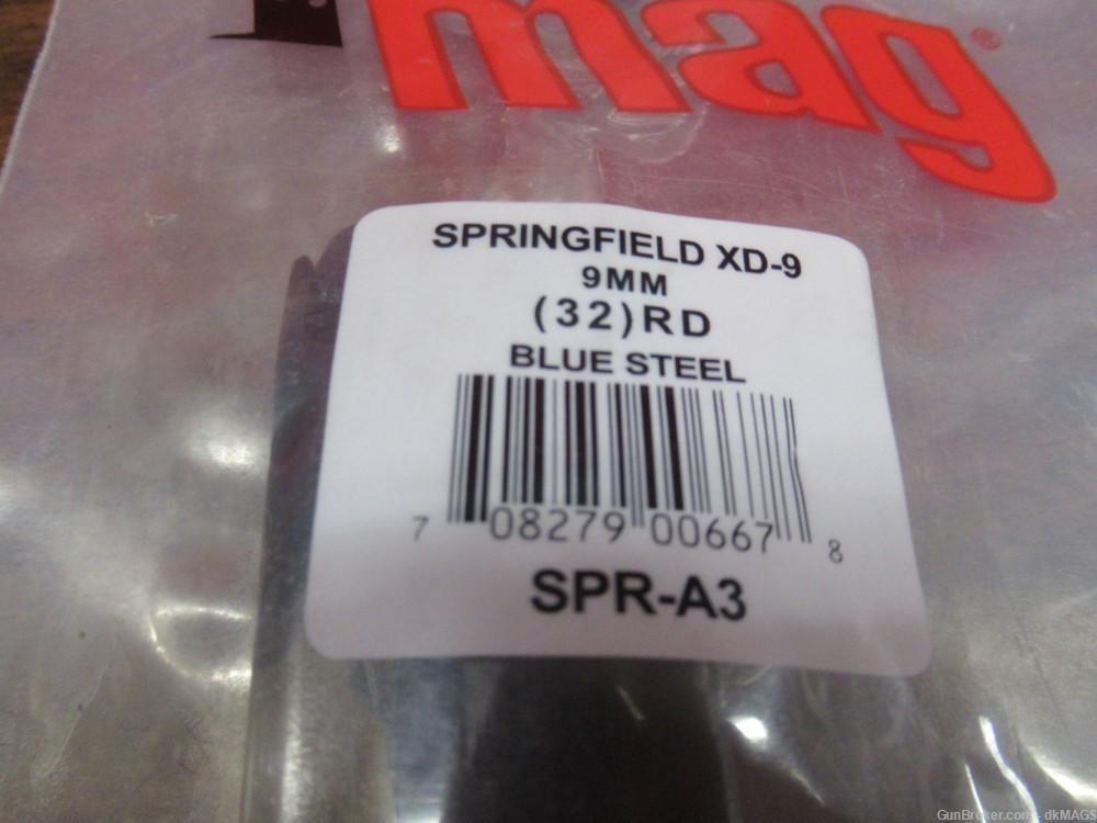 2 ProMag Springfield XD-9 9mm 32 round Magazines-img-1