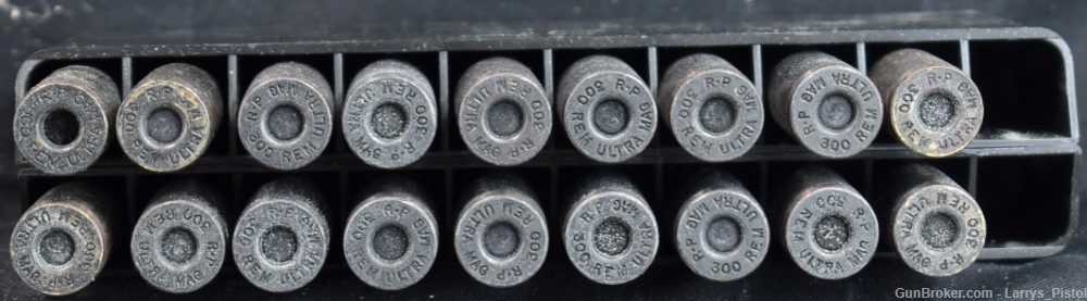 18 RDS Factory Loaded Dummy Remington .300 Ultra Mag Cartridges-img-2