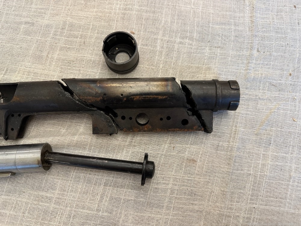 Italian Beretta 38A SMG receiver and parts / 38-img-7