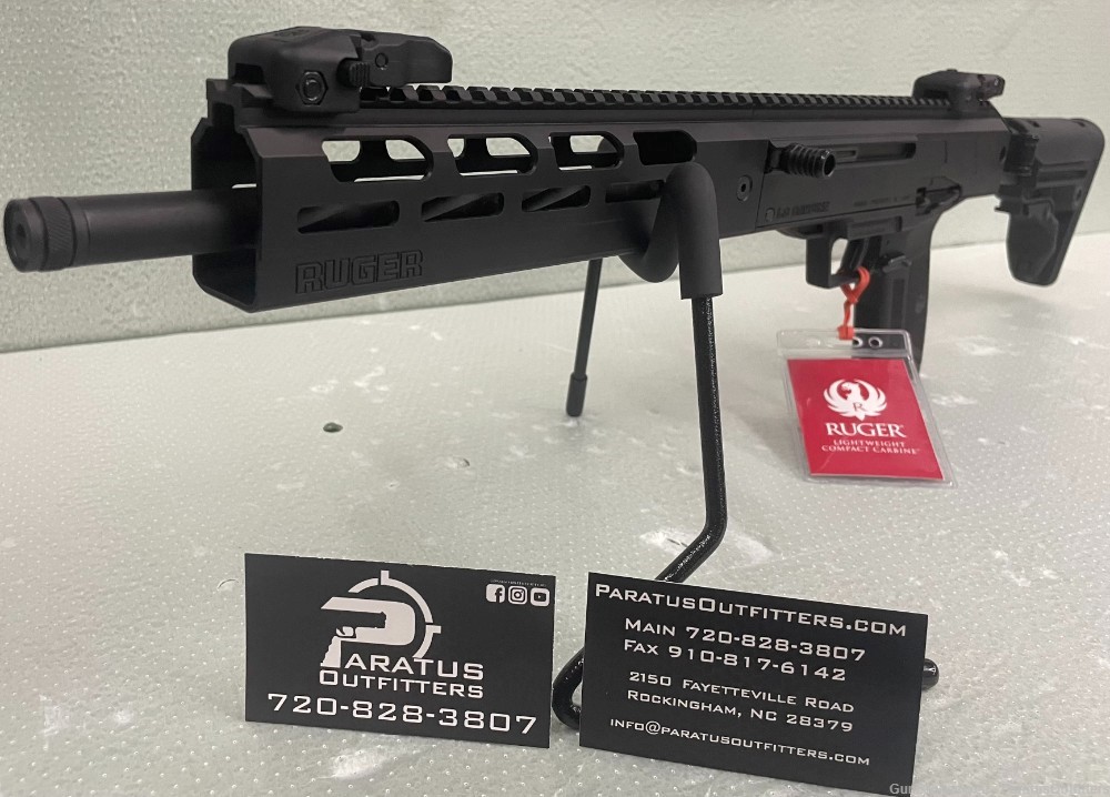 RUGER LC CARBINE 5.7X28 16.25" BK NEW NO CC FEE-img-1