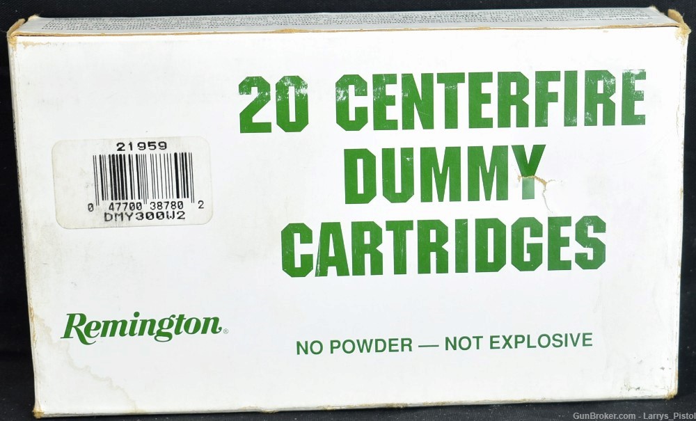 20 RDS Factory Loaded Dummy Remington .300 Win. Mag Cartridges-img-3