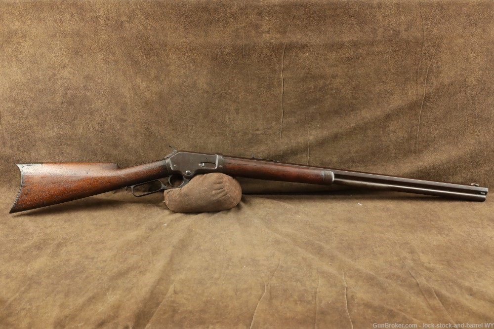 Antique Colt Burgess Rifle .44-40 25” Barrel Lever Action Rifle-img-2