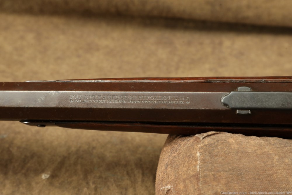 Antique Colt Burgess Rifle .44-40 25” Barrel Lever Action Rifle-img-28