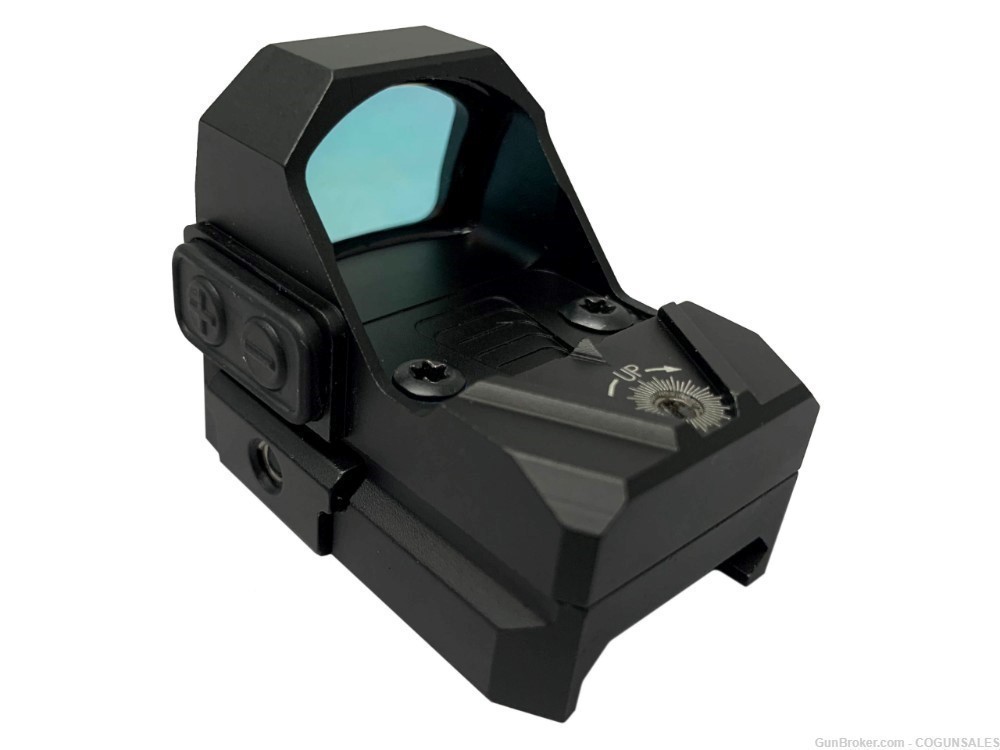 M+M Industries: M+M 3 MOA Micro Red Dot Sight w/ Mount and Cover NEW -img-1