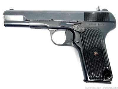 1950s Romanian Tokarev TT33C 7.62x25 Pistol 0.01 NR W Brown Leather Holster