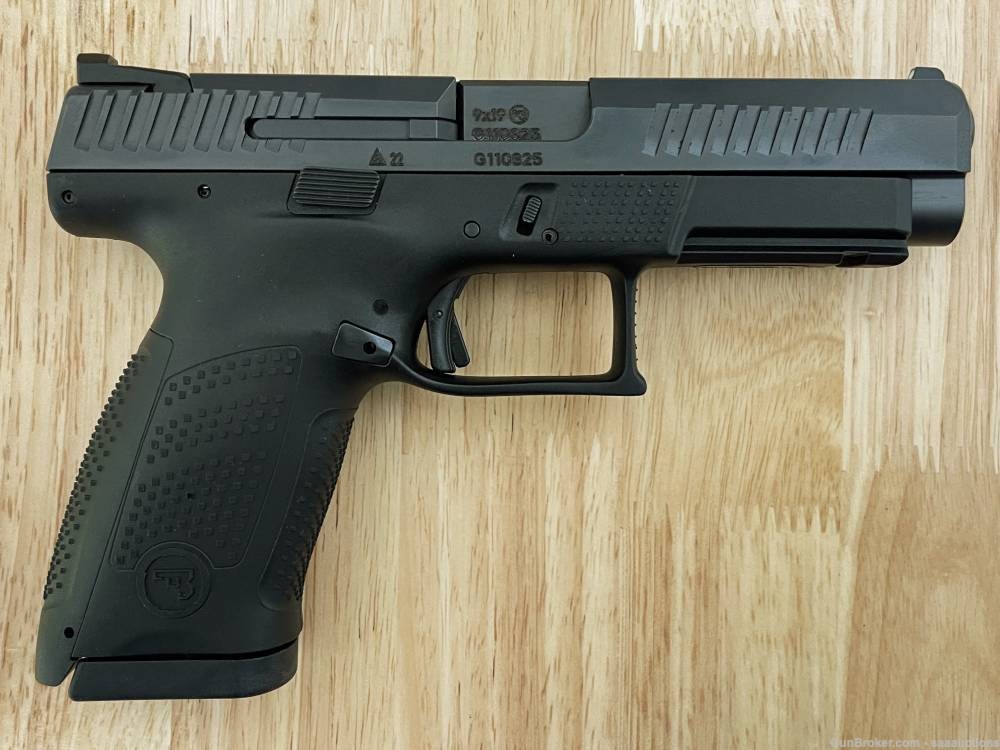 CZ P-10 SC 9mm/9x19/9Para/9Luger NEW Black 15rd x2 Mags PENNY-img-6