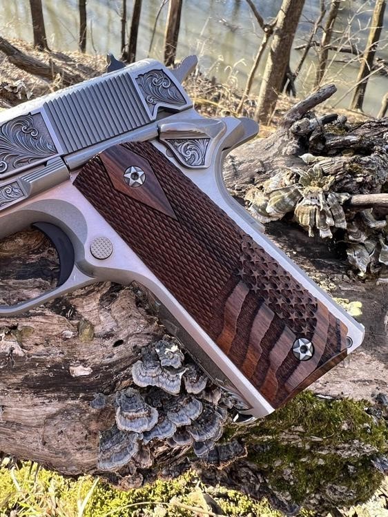 Colt 1911 Custom Engraved D-Day Commemorative by Altamont-img-28
