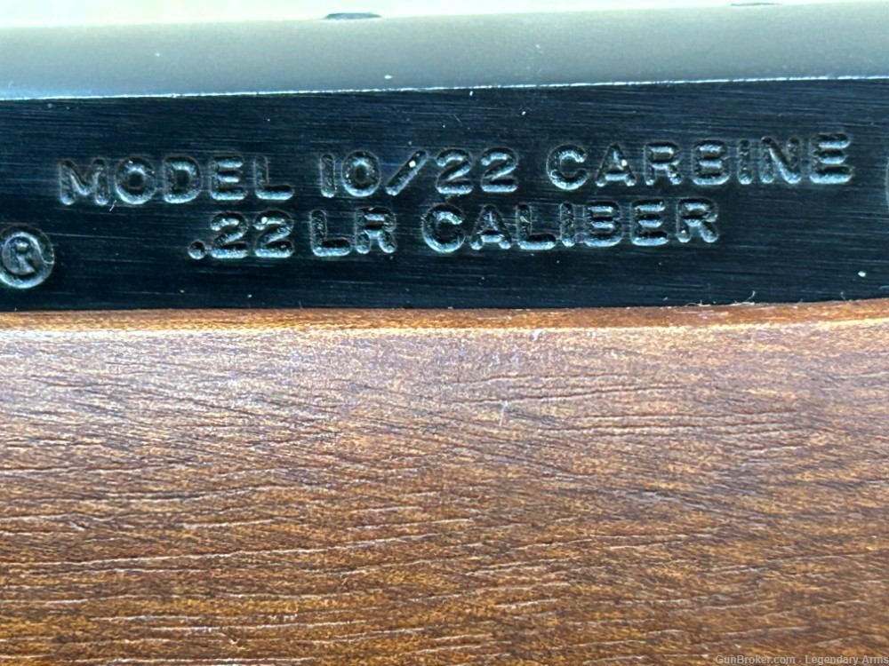 RUGER 10/22 CARBINE W/ ORIGINAL BOX 22 LR #18910  LIKE NEW -img-11