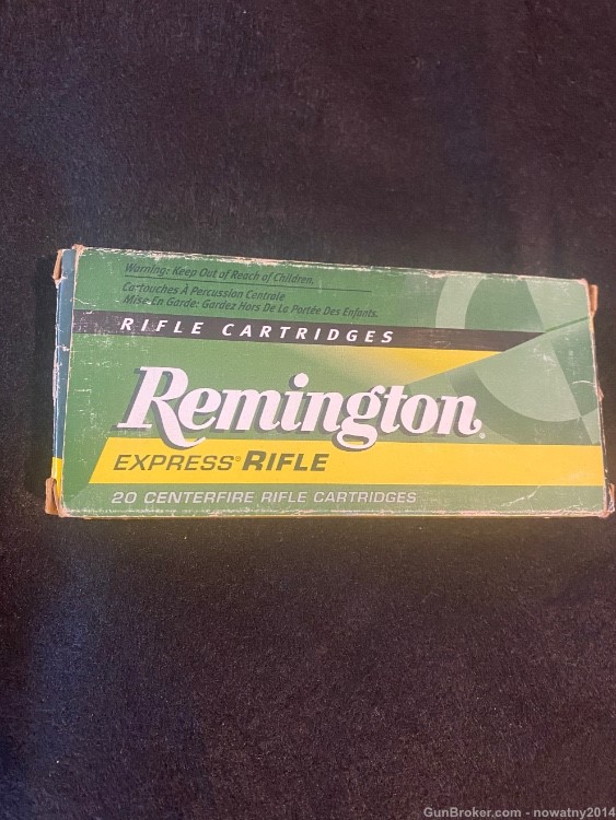 20 Remington Express .444 Marlin 240 Grn SP Factory Ammunition-img-1