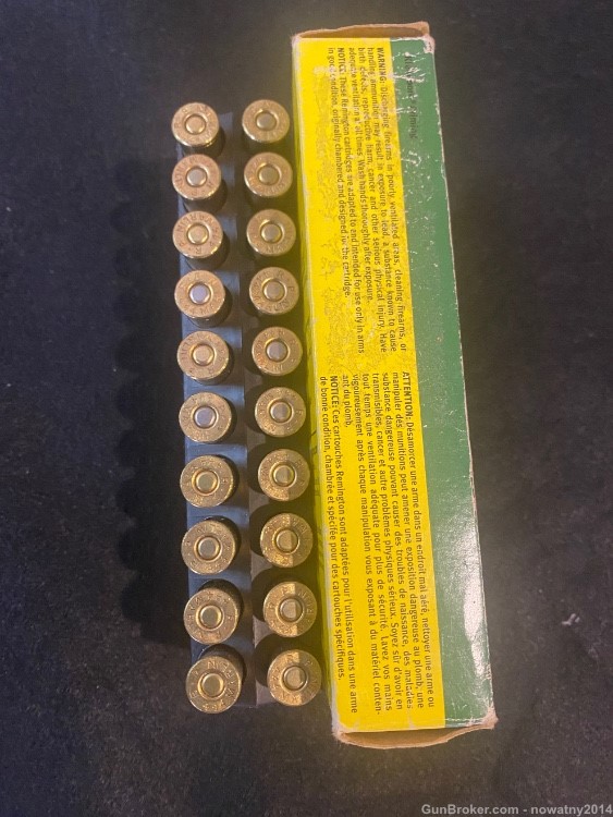 20 Remington Express .444 Marlin 240 Grn SP Factory Ammunition-img-2