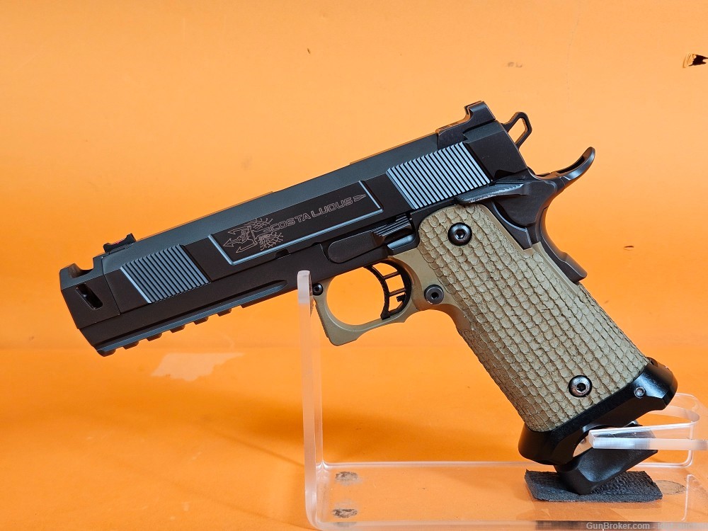 RARE STI Costa Ludus Carry Comp 2011 9mm 20+1 Double Stack 1911 Chris Costa-img-0