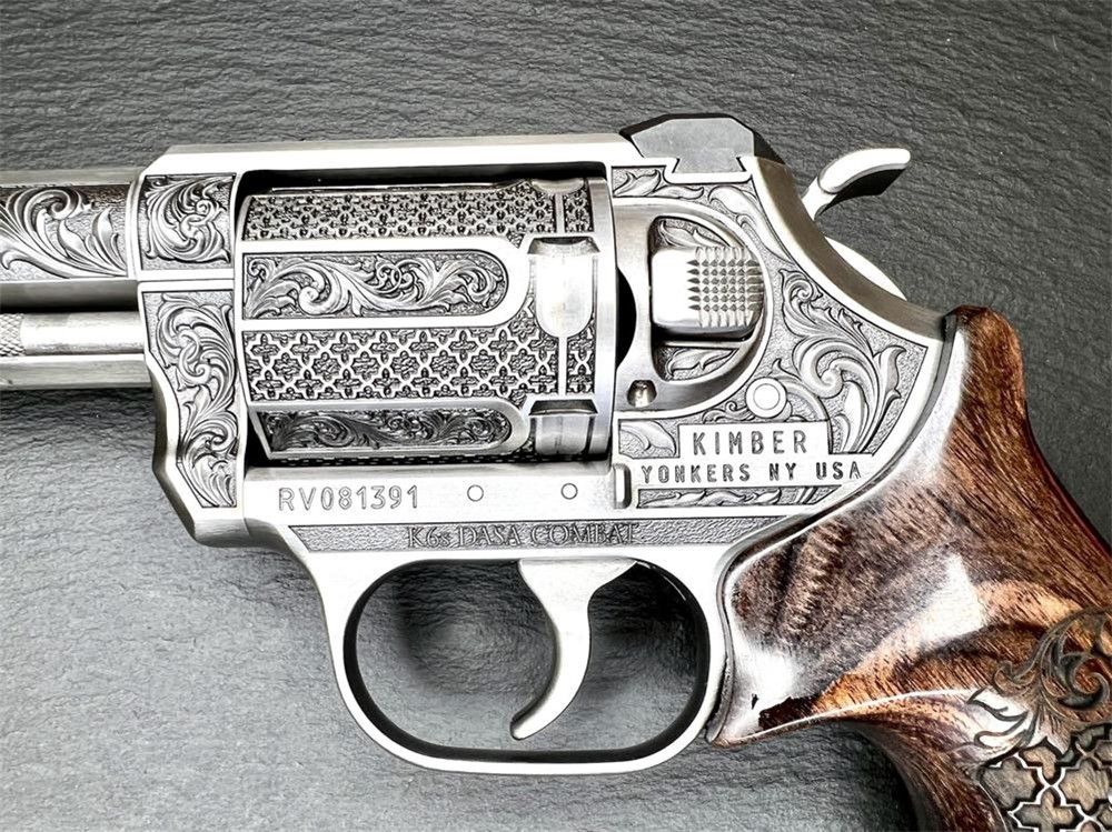 Kimber K6s K6 DASA 3" Royal Chateau AAA Engraved by ALTAMONT .357 Mag-img-3