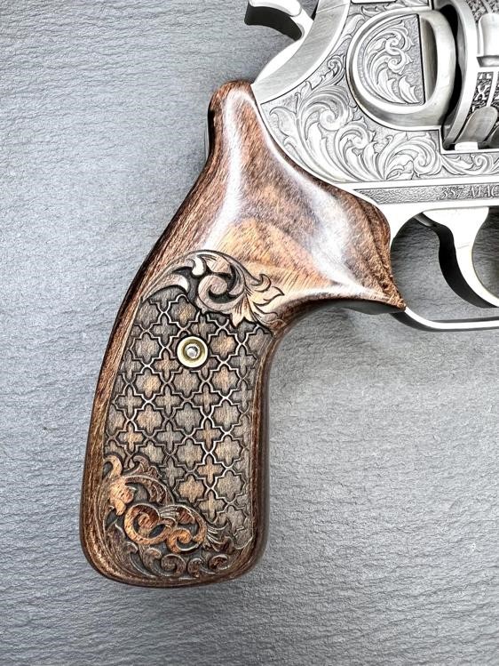 Kimber K6s K6 DASA 3" Royal Chateau AAA Engraved by ALTAMONT .357 Mag-img-10