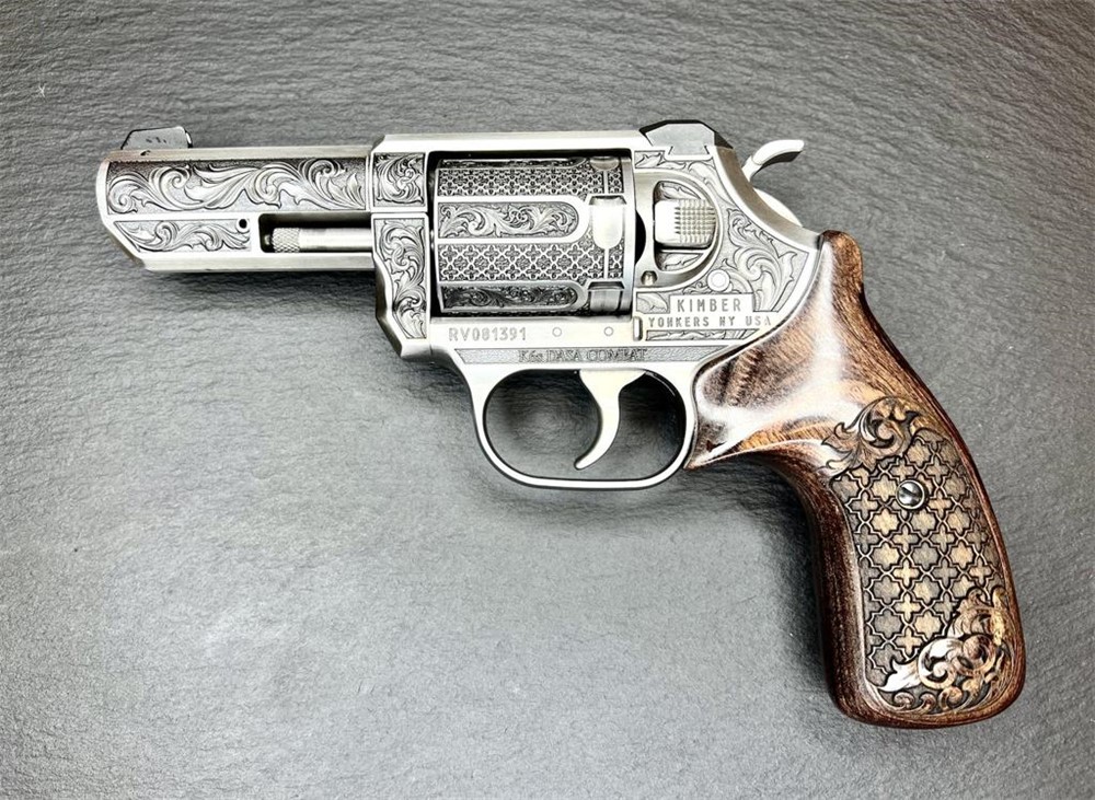 Kimber K6s K6 DASA 3" Royal Chateau AAA Engraved by ALTAMONT .357 Mag-img-0