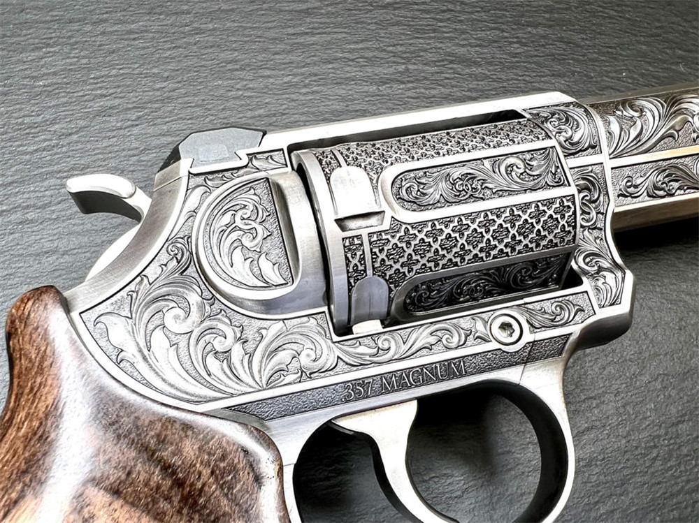 Kimber K6s K6 DASA 3" Royal Chateau AAA Engraved by ALTAMONT .357 Mag-img-7