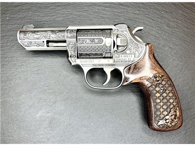 Kimber K6s K6 DASA 3" Royal Chateau AAA Engraved by ALTAMONT .357 Mag