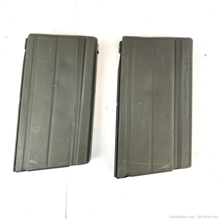 Pair of Used Metric Pattern FN-FAL SA58 FAL Steel 20 Round Magazines -img-2