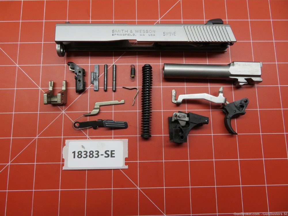 Smith & Wesson SW9VE 9mm Repair Parts #18383-SE-img-1