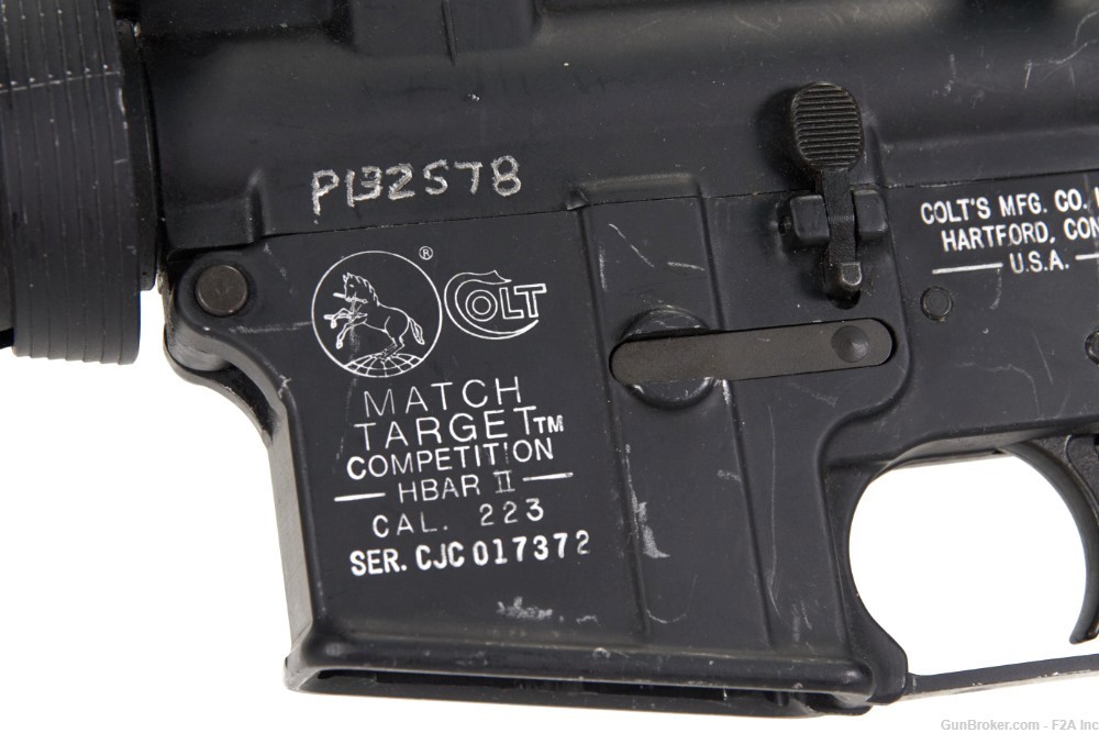 Colt AR15 Match Target Competition HBAR II, .223, Colt M16 -img-11