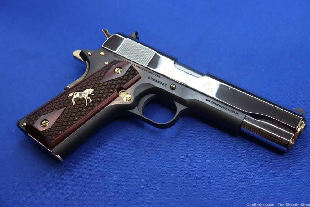 Colt Government Model EL AGUILA 1911 Pistol 38 SUPER #50 of 100 High Polish-img-10