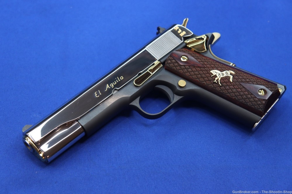 Colt Government Model EL AGUILA 1911 Pistol 38 SUPER #50 of 100 High Polish-img-22