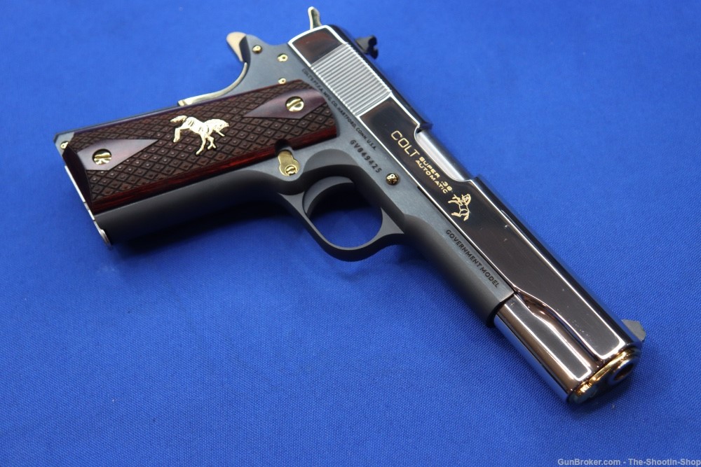 Colt Government Model EL AGUILA 1911 Pistol 38 SUPER #50 of 100 High Polish-img-23