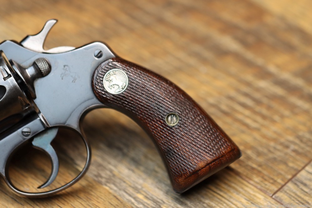 Colt Police Positive .38 Caliber .38 S&W Long 4" Revolver Mfg 1927-img-3