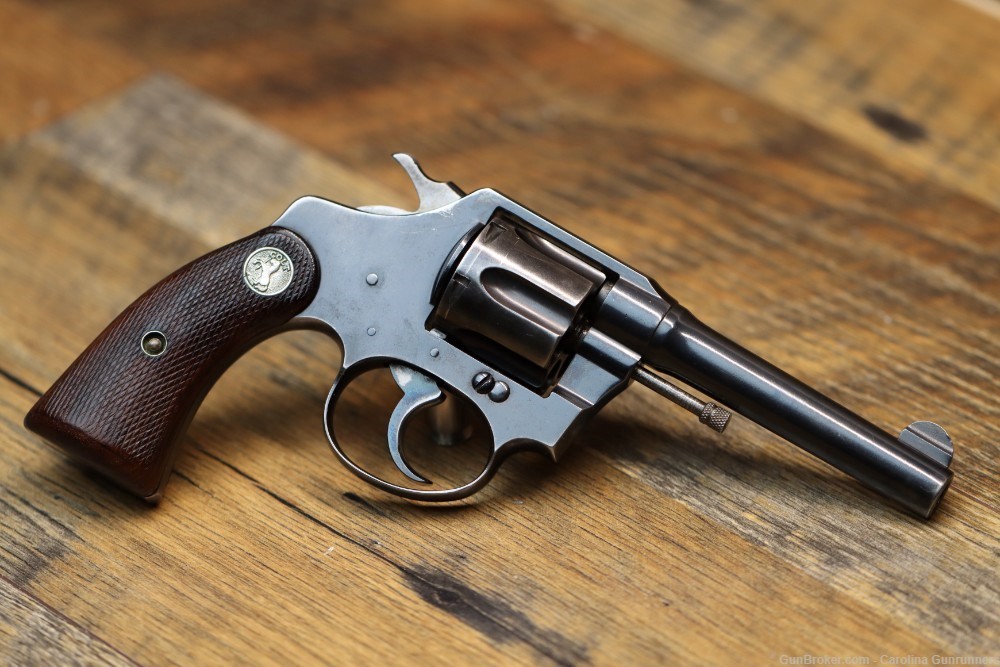 Colt Police Positive .38 Caliber .38 S&W Long 4" Revolver Mfg 1927-img-14