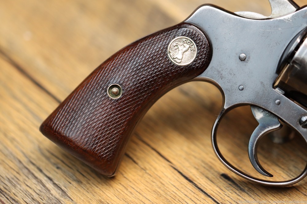 Colt Police Positive .38 Caliber .38 S&W Long 4" Revolver Mfg 1927-img-4