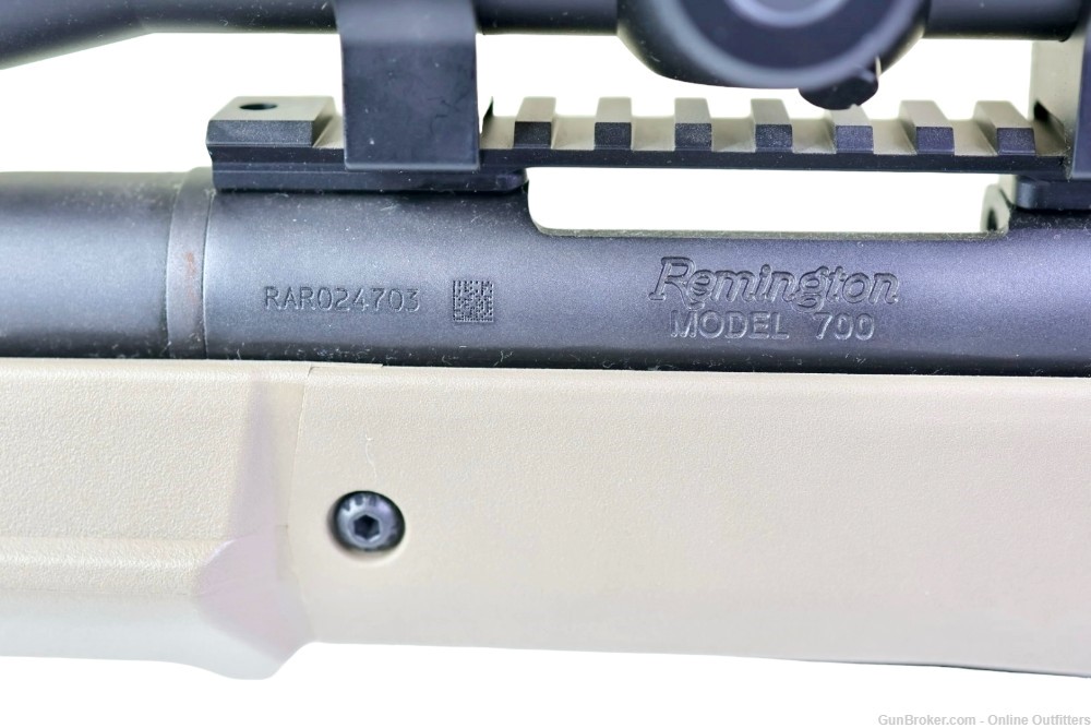 Remington 700 Magpul Hunter 308 Win Bolt Action 20" 4+1 FDE Scope Combo-img-10