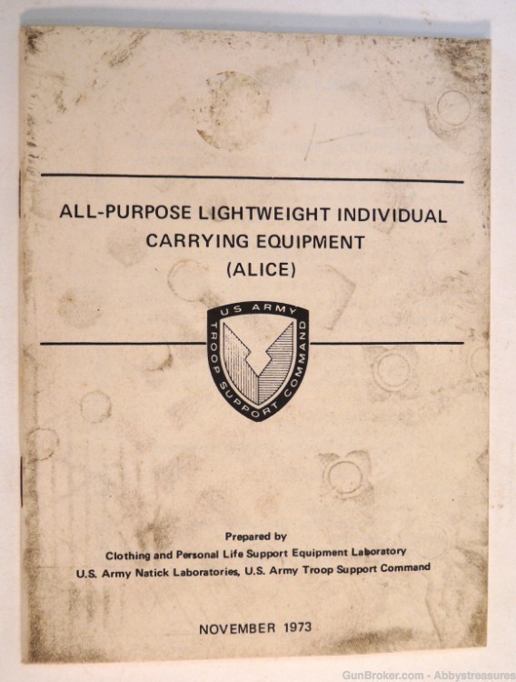All Purpose Lightweight Individual Carry Equipment hand book US ARMY-img-0