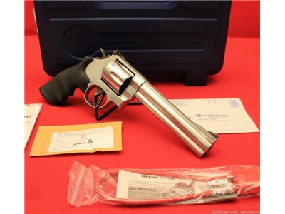 Smith & Wesson 629-6 .44 mag 6.5" Stainless W/box & papers Revolver.