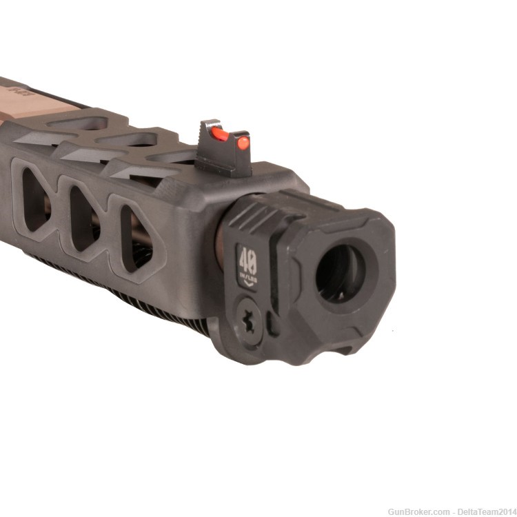 Complete Slide for Glock 19 - Strike Industries Quad Compensator-img-4