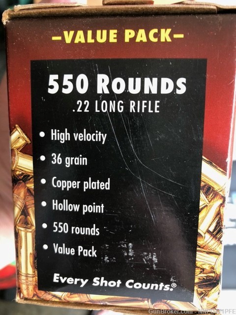 550 Round Boxes of Federal Premium .22 LR-img-0