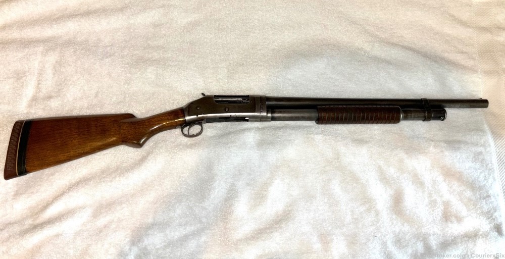 Very Rare 16g Model 1897 Riot Shotgun-img-2