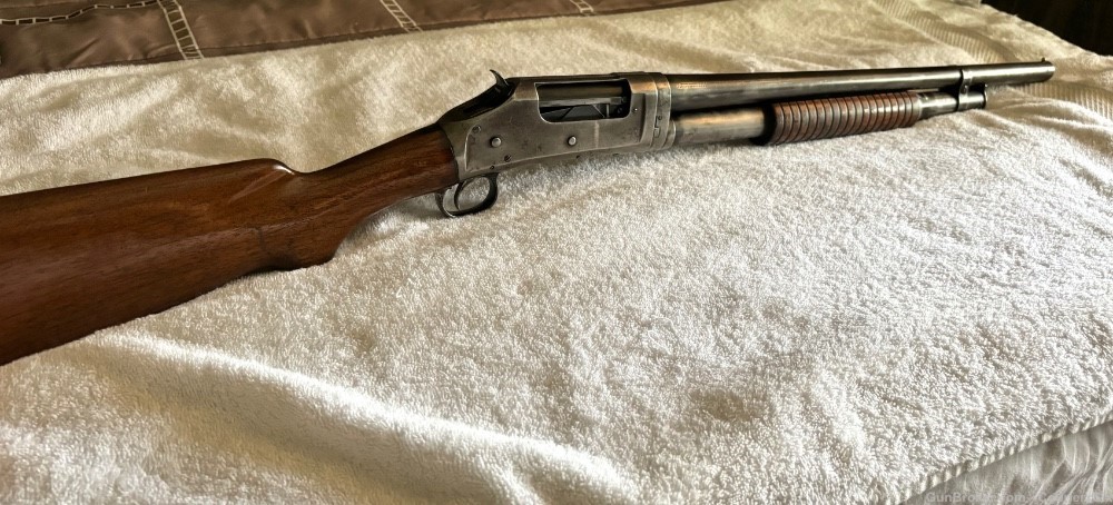 Very Rare 16g Model 1897 Riot Shotgun-img-6