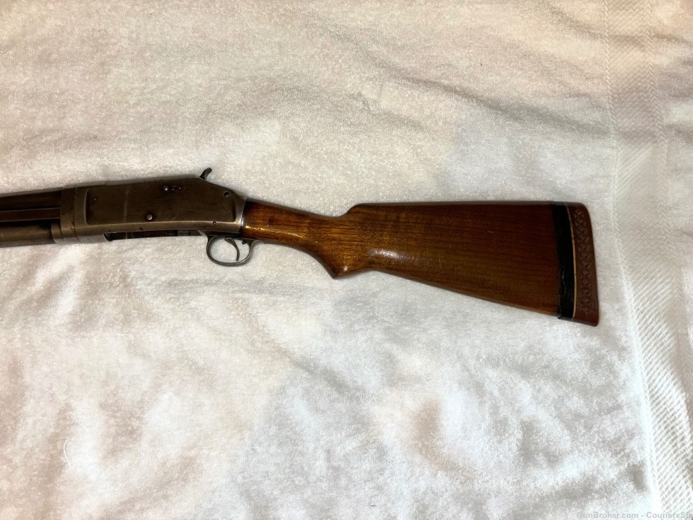 Very Rare 16g Model 1897 Riot Shotgun-img-4
