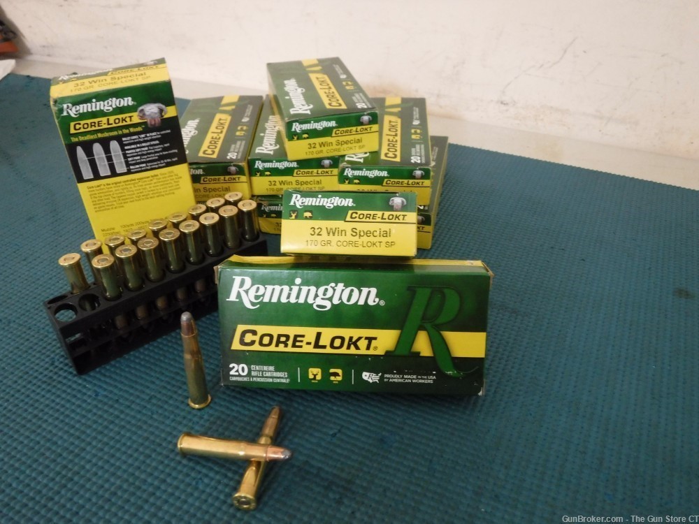 Remington .32 Winchester Special 170GR Core-Lokt Soft Point-img-0