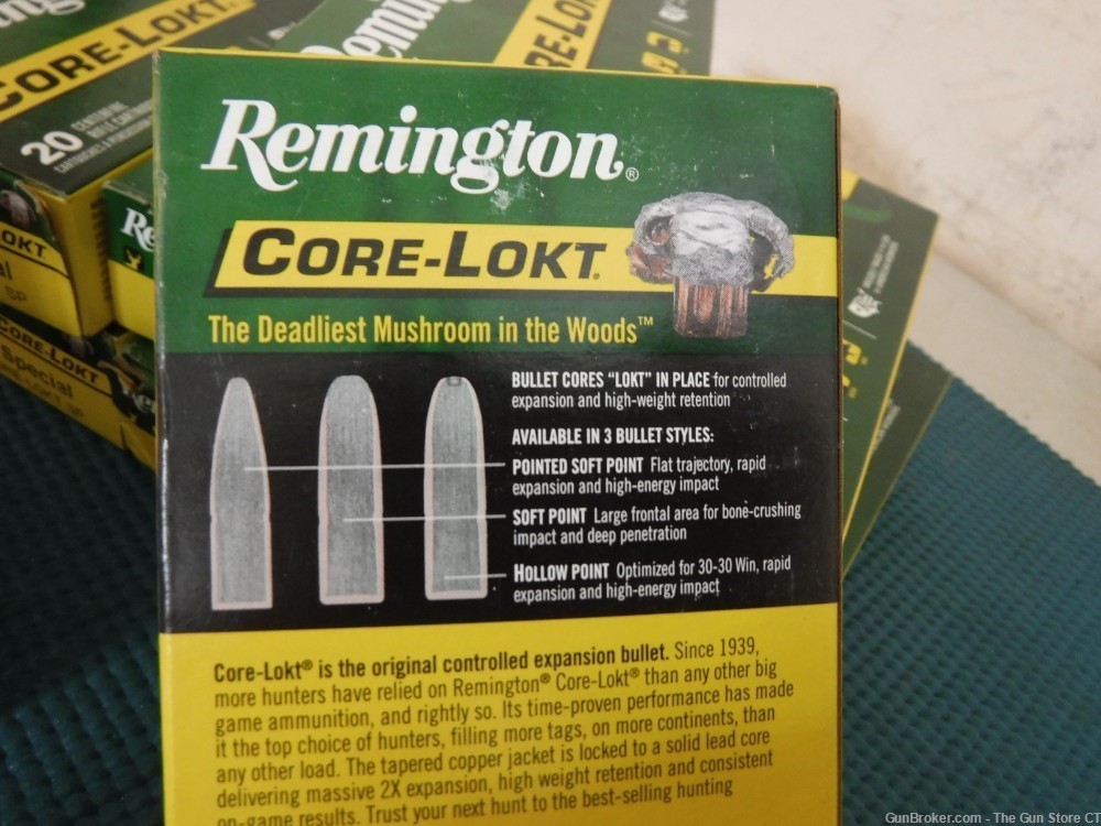 Remington .32 Winchester Special 170GR Core-Lokt Soft Point-img-2